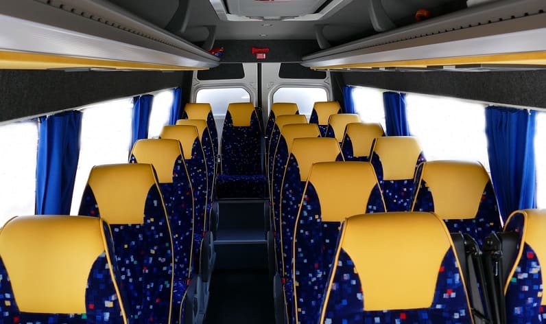 Denmark: Coach order in Region Zealand in Region Zealand and Sorø